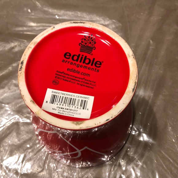 Red Vase🥳HP🥳with 2 White Hearts ❤️ - Picture 5 of 6